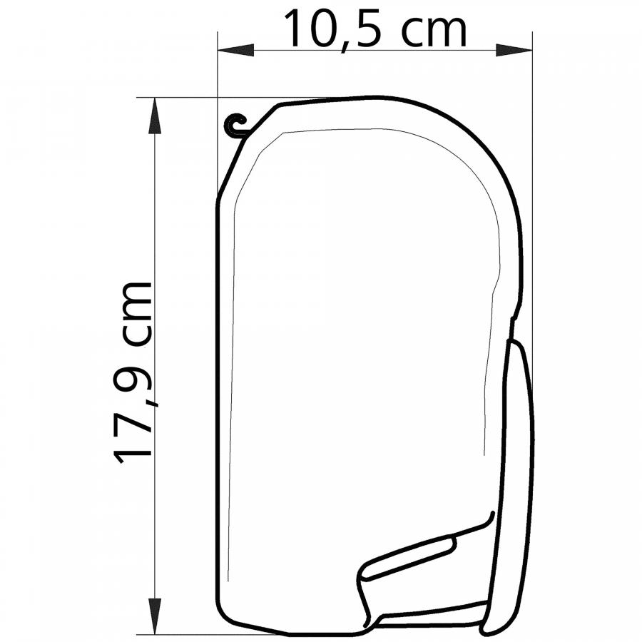 Product image 6 of the product “Markise Thule Omnistor 8000, creme-weiß, 4 m, Mystic Grau creme-weiß | 4 m”